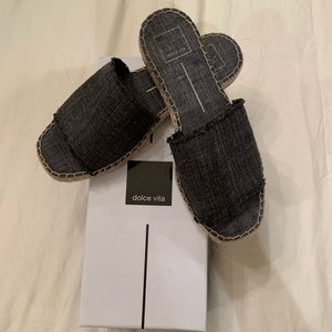 Dolce Vita “Bobbi” Denim Slides